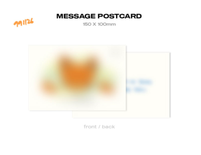 ATEEZ WOOYOUNG BIRTHDAY 2022 Camera Bag + Photocard + Postcard New