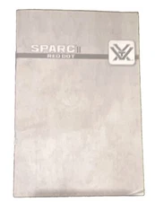 2013 Vortex Sparc II Red Dot Instruction Manual RD-SPARC-2-13A/S 13 pages