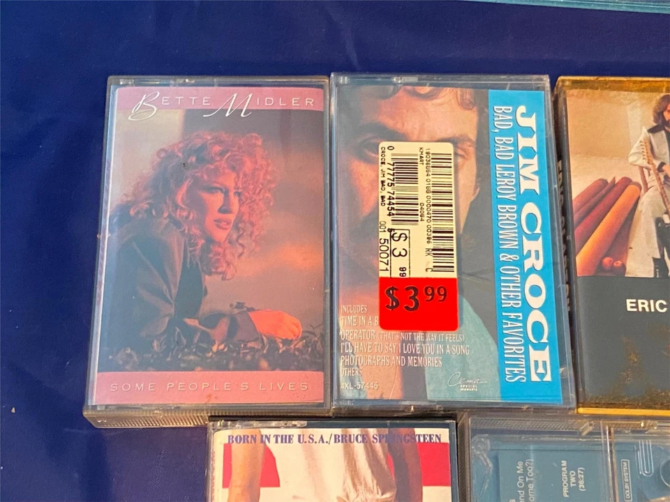 Pop Rock Classic Lot of 11 Vintage Cassette Tapes Clapton Boston Cinderella Neil - Image 2 of 4