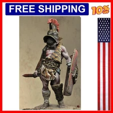 1/24 Scale 75mm Resin Figure Assembled Model Kit Ancient Roman Gladiators His...