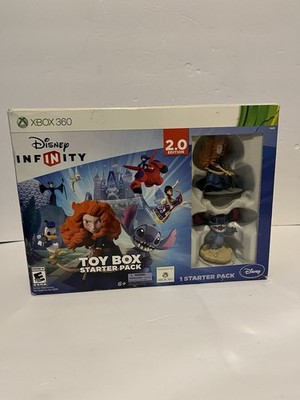 Disney Infinity 2.0 Toy Box Starter Pack Xbox 360 stitch merida