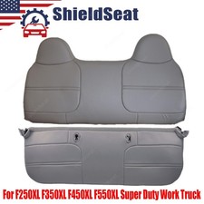 For 1999-2002 Ford F250 F350 F450 F550xl Front Bench Bottom-top Seat Cover Gray For 1999-2002 Ford F250 F350 F450 F550xl Front Bench Bottom-top Seat Cover Gray