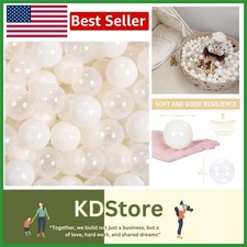 Pack of 100 Colorful Non-Toxic Toddler Ball Pit Balls Phthalate  BPA Free