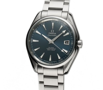 Omega Seamaster 41mm Aqua Terra 150mm Steel Blue Tuxedo Dial 231.10.42.21.03.001
