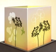 Febreze Home Flameless Luminary Shade Refills Green Tea Citrus Scent Lot Of 4