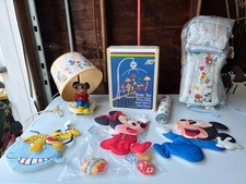 vintage nursery lamp and decor