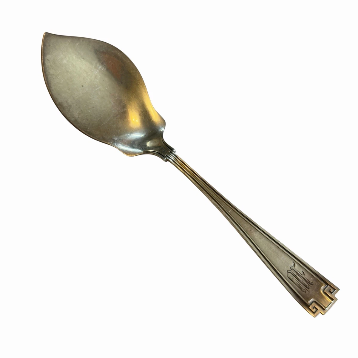 Gorham Etruscan Antique US Sterling Silver Serving Spoons for sale