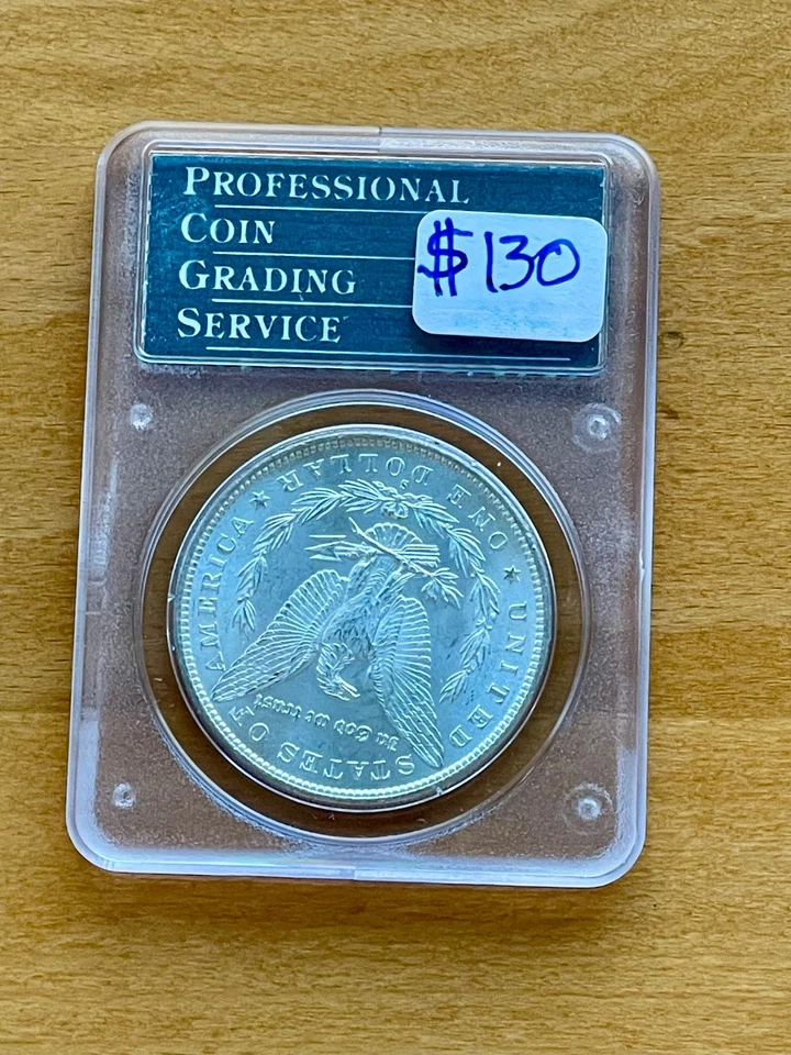 1879-S $1 dólar Morgan graduación profesional MS63 SOPORTE DE CASCABEL ANTIGUO Foto 2 de 2
