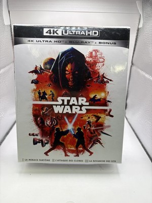 Blu-ray Box Star Wars Episoden 1 bis 3 Blu-ray 4K Ultra HD