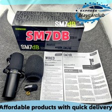 NEW SM7dB Dynamic Microphone Built In Preamp Streaming Podcast Recording