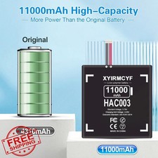 XYIRMCYF 11000mAh HAC-003 Battery for Nintendo Switch, Super Capacity
