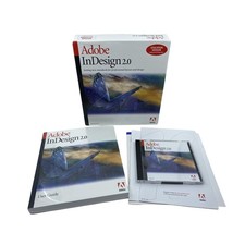 Adobe InDesign 2.0 Education Version Macintosh w/ Manuals and Original Box
