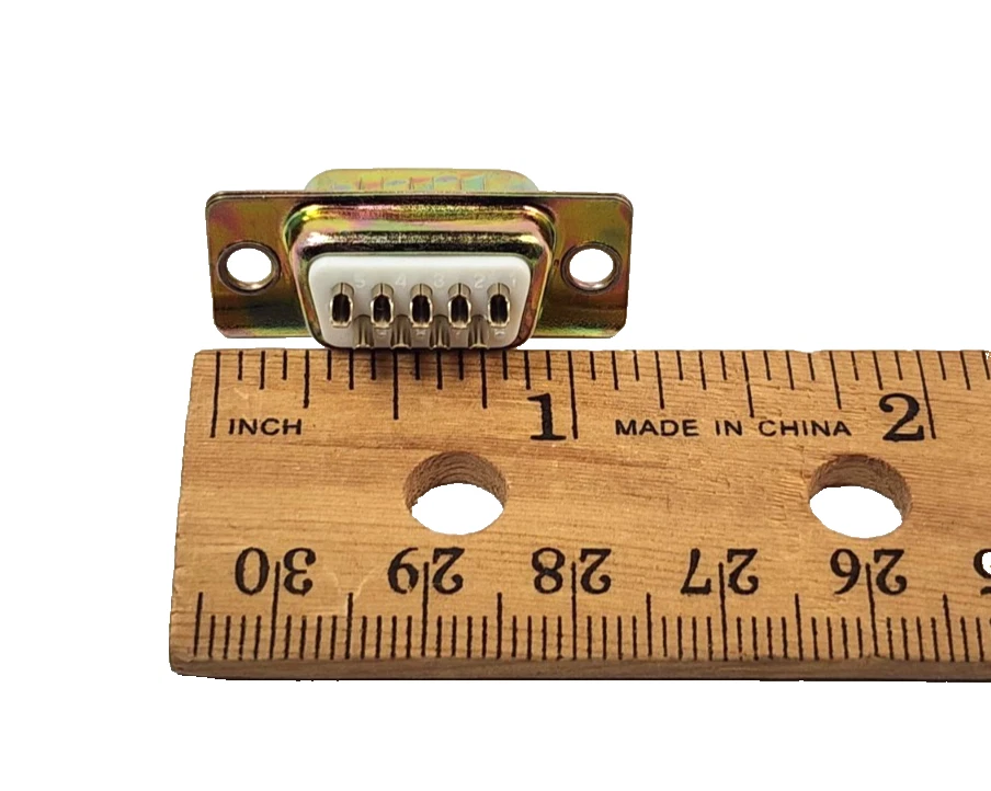 (10x) Pan Pacific DS9P - 9-Pin Male D-Sub Connector - Solder Cup Termination - Image 4 of 4