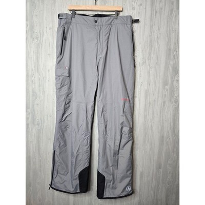 Aigle Actimum Men s XXL Gray Snow Ski Pants Waterproof Nylon Cargo Outdoor