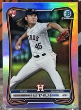 2026 Bowman Baseball Tatsuya Imai Red Rookie Refractor Card # 74 Astros MLB