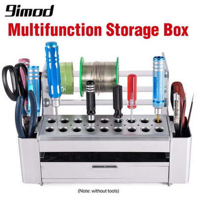 #ad Screwdriver Rack Small Tool Storage Holder for Desk Top Repair Tools Organizer $17.57