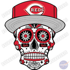 Cincinnati Reds Logo Vinyl Decal Sticker Car Window Laptop Bumper Sticker