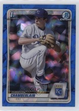 2020 Bowman Chrome Draft Sapphire Edition Christian Chamberlain #BD-84 17yt