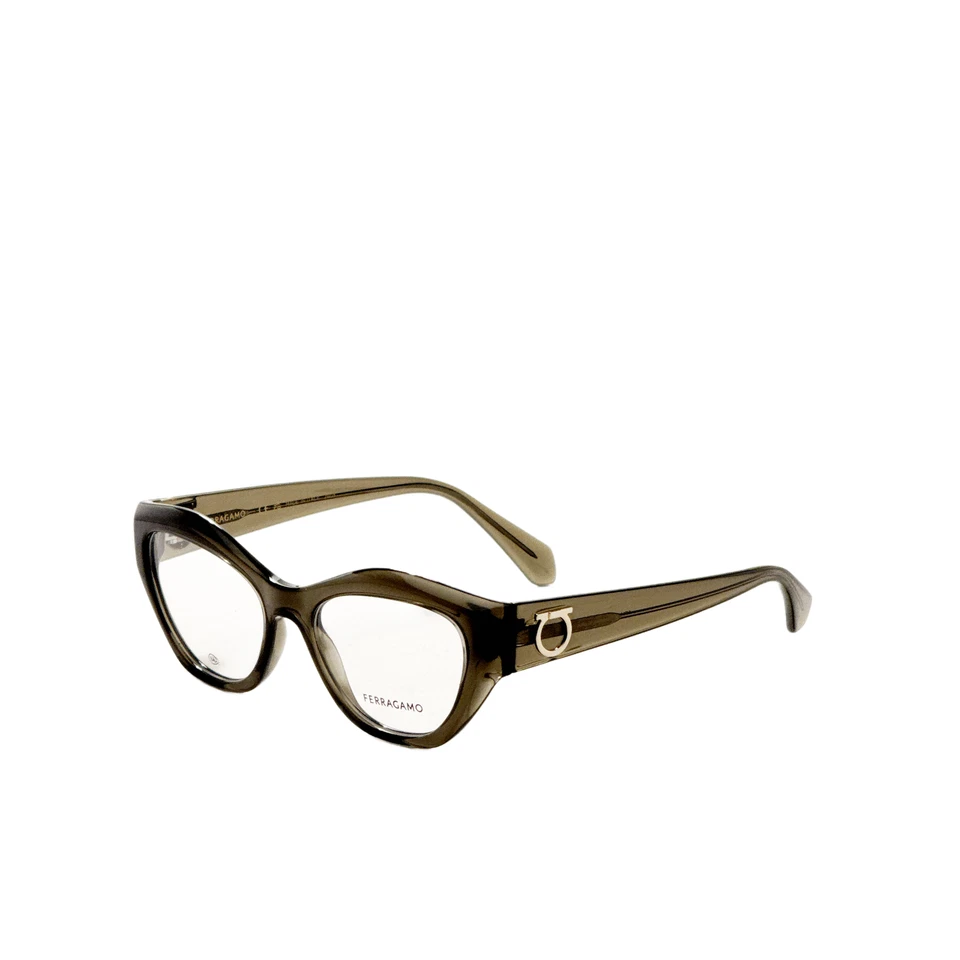 Ferragamo Women's 52mm Transparent Khaki Opticals SF2982-320-52