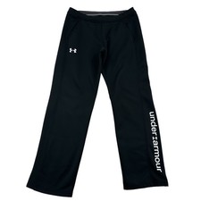 Under Armour Women's Black Storm1 Sweatpants Athletic Lounge Pants Size YXL