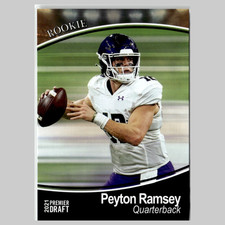 Peyton Ramsey Rookie #57 2021 SAGE Premier Draft Northwestern Wildcats Football