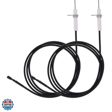 2Pc 38" Pulse Ignitor Wire & Ceramic Electrode Assembly Replacement,Ignition ...