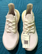Imagen de adidas UltraBoost 21 Women Primeknit+ Cushioned Running Shoes Cloud White FY0403