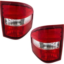 Tail Light Set of 2 For 2004-09 Ford F-150 STX Stepside New Body Style LH and RH