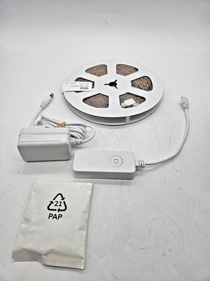 WiZ Connected Smart Light Strip 50ft RGB LED, Voice App Control, Sunset Modes