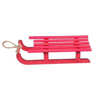 Deko Schlitten Mini Vintage Weihnachtsdekoration Feiertagsschmuck