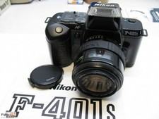 LOT: Nikon SLR F-401s AF camera + zoom lens Vivitar 28-70 /3.5-4.5 AF lens