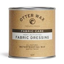 Otter Wax Heat-Activated Fabric Dressing 1/2 Pint Meltable Waterproofing Tre
