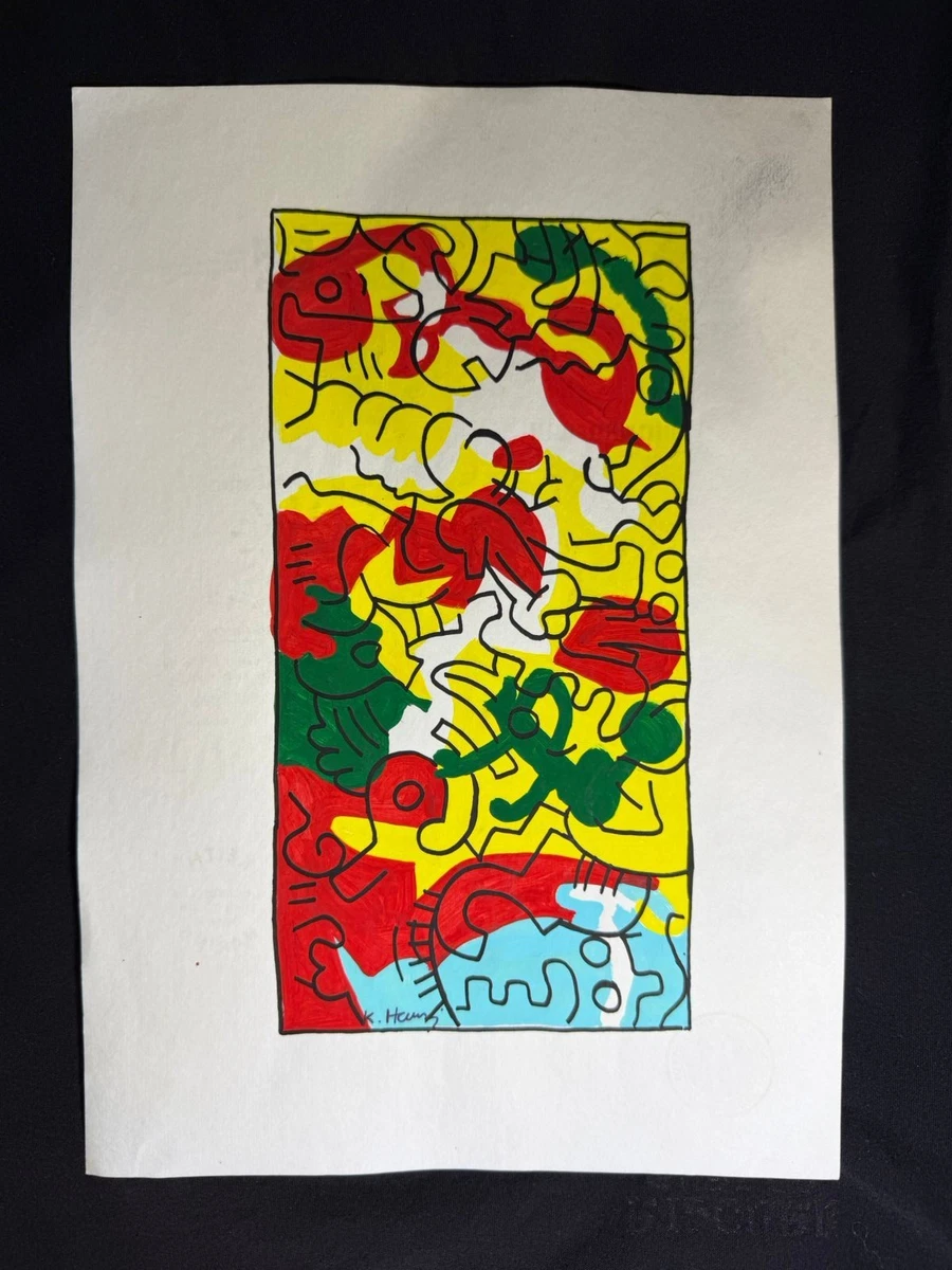 Original Art Paintings Keith Haring for sale | eBay