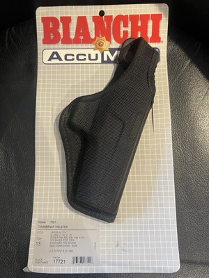 Bianchi AccuMold Thumbsnap Holster For S&W CS9/40/45 Right Hand Black - 19844