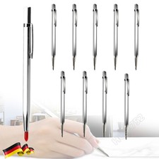 10Pcs Rei&szlig;nadel Anrei&szlig;nadel Hartmetall Kugelschreiberform 145mm mit Clip Set