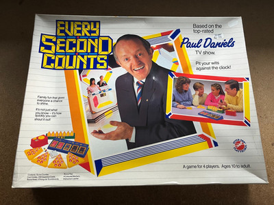PAUL DANIELS JEDE SEKUNDE ZÄHLT SPIEL - KOSTENLOSER VERSAND IN UK!!