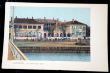 66773 Old PC Hong Kong China Town 1909 Postcard Shanghai The Astor House Hotel