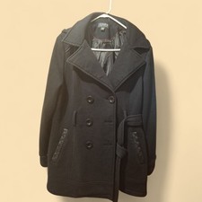 Jones New York Detachable Hood Coat