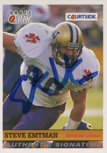 1992 Courtside Football Autographs - Picture 2 of 12