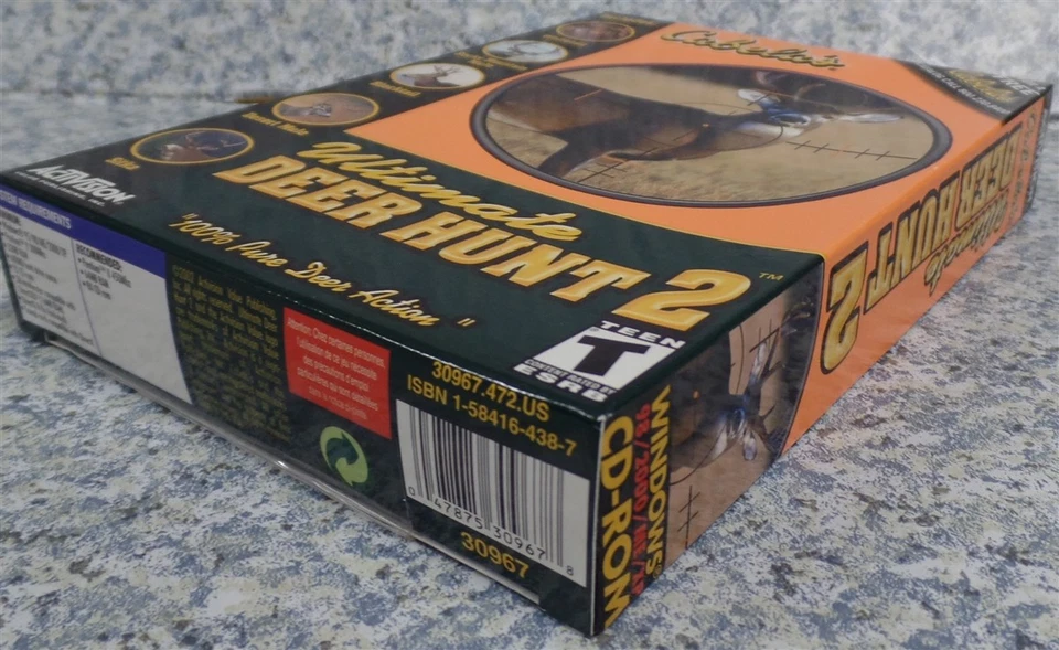 Video Game PC Cabelas Ultimate Deer Hunt 2 Two 2002 #1 NEW SEALED BOX - Image 4 of 4