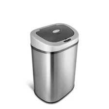Kitchen Motion Sensor Trash Can Touchless Stainless Steel Garbage Bin 21 Gallon