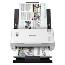 Epson DS-410 Document Scanner, 600 dpi Optical Resolution, 50-Sheet Duplex Auto