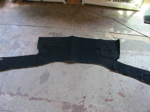Ferrari Testarossa Ftr.Trunk Mat-Blue / OEM, # 61492494
