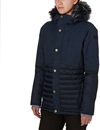 Veste de ski longue femme O'Neill FINESSE HYBRID bleu encre 7P5011 taille Petite - Photo 1/10