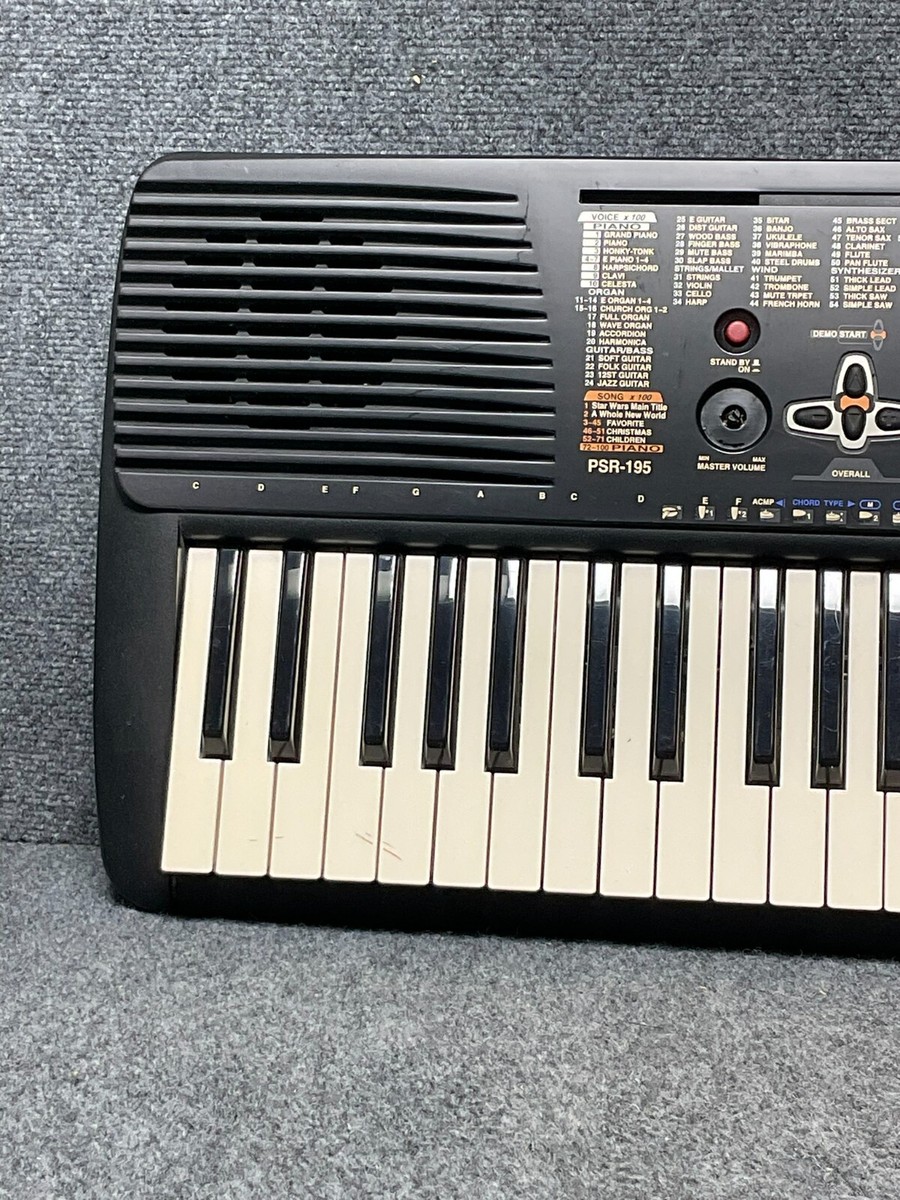 Yamaha PSR-195 61️⃣ Key Digital Piano Electronic Keyboard
