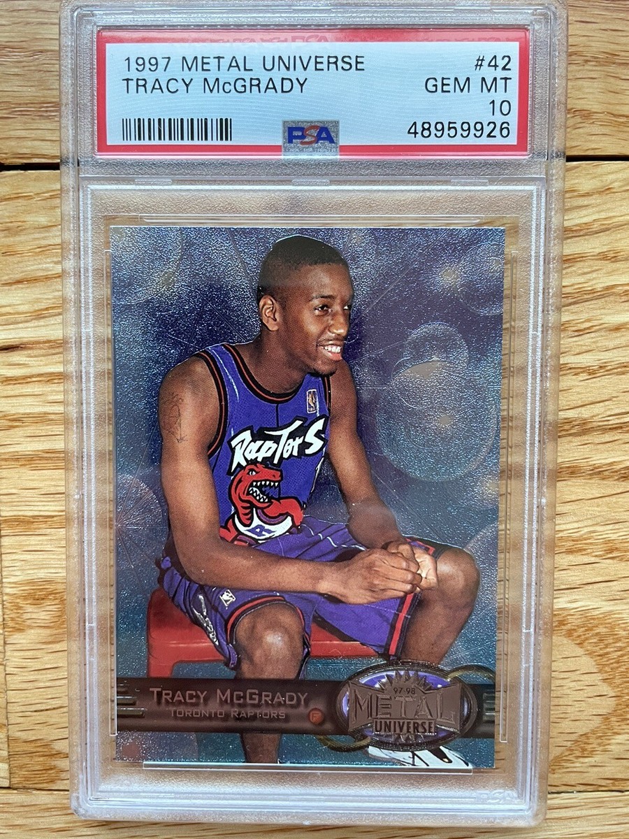 【PSA10】1997 l Universe Tracy McGrady PSA10】1997 l Universe Tracy McGrady