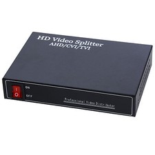 BNC HD 1 in 4 Ports Out Video Splitter AHD CVI TVI Video Amplifier Distributor