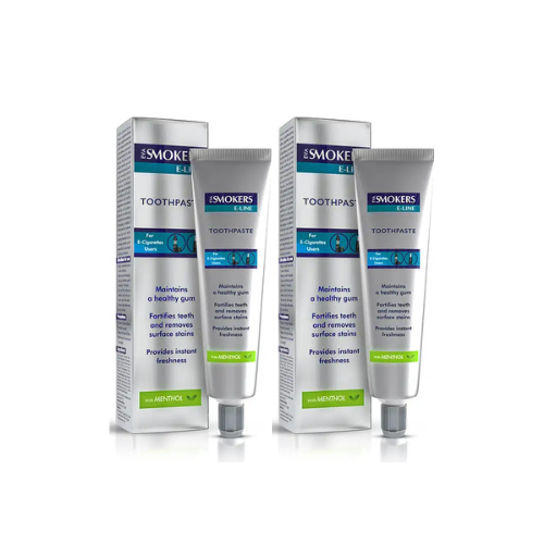 2X Dentifricio Eva E-Line con Mentolo 50 Ml - Foto 1 di 2