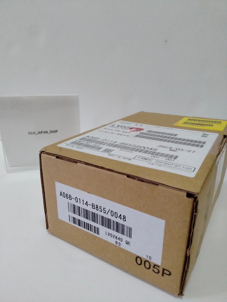 FANUC A06B-0114-B855 #0048 AC SERVO MOTOR New | eBay