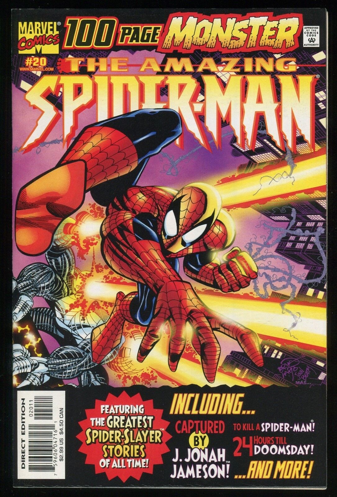 Amazing Spider-Man 20 Spider Slayer Stan Lee Steve Ditko John Romita Erik Larsen